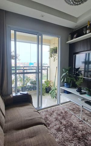 Apartamento à venda com 47m², 2 quartos e 1 vaga Apartamento à venda com 47m², 2 quartos e 1 vagaSala