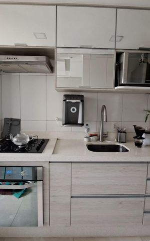 Apartamento à venda com 47m², 2 quartos e 1 vaga Apartamento à venda com 47m², 2 quartos e 1 vagaCozinha