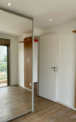 Apartamento para alugar com 55m², 1 quarto e 2 vagas Apartamento para alugar com 55m², 1 quarto e 2 vagasSuite