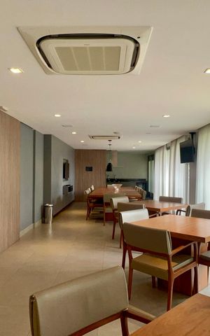 Apartamento para alugar com 55m², 1 quarto e 2 vagas Apartamento para alugar com 55m², 1 quarto e 2 vagasSalão de Festas