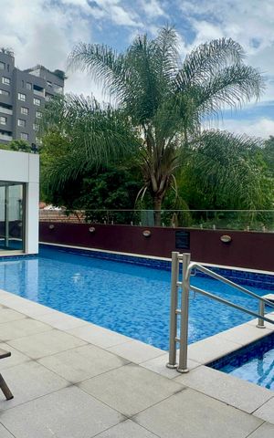 Apartamento para alugar com 55m², 1 quarto e 2 vagas Apartamento para alugar com 55m², 1 quarto e 2 vagasPiscina