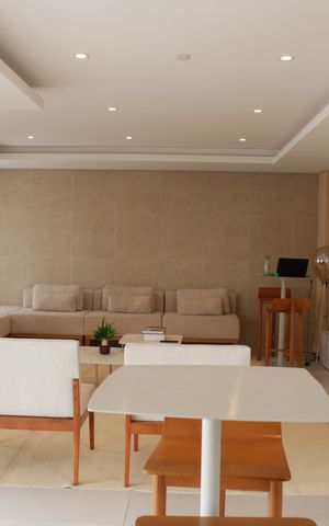 Studio à venda com 23m², 1 quarto e sem vagaÁrea comum - Salão de festas