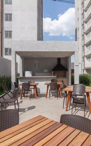 Apartamento à venda com 37m², 2 quartos e 1 vaga Apartamento à venda com 37m², 2 quartos e 1 vagaChurrasqueira