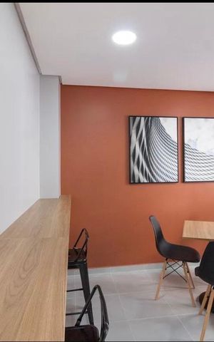 Apartamento à venda com 37m², 2 quartos e 1 vaga Apartamento à venda com 37m², 2 quartos e 1 vagaÁrea comum - Salão de festas