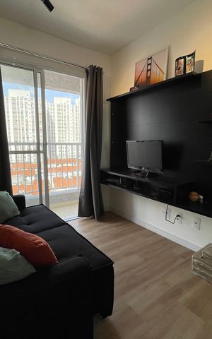 Apartamento à venda com 37m², 2 quartos e 1 vaga Apartamento à venda com 37m², 2 quartos e 1 vagaSala