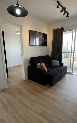 Apartamento à venda com 37m², 2 quartos e 1 vaga Apartamento à venda com 37m², 2 quartos e 1 vagaSala