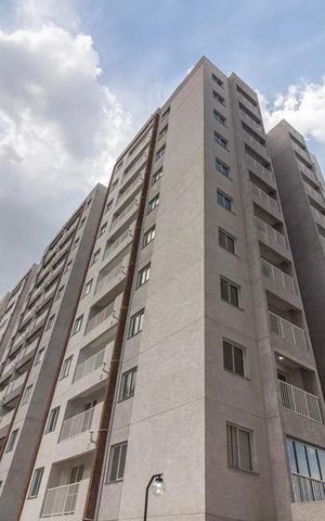 Apartamento à venda com 37m², 2 quartos e 1 vaga Apartamento à venda com 37m², 2 quartos e 1 vagaFachada e portaria
