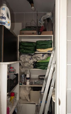 Apartamento à venda com 61m², 2 quartos e 2 vagasBanheiro de serviço/Armário