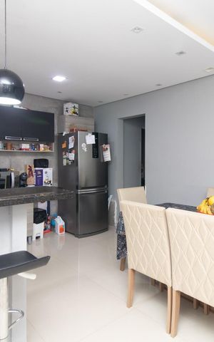 Casa à venda com 85m², 2 quartos e 1 vagaCozinha