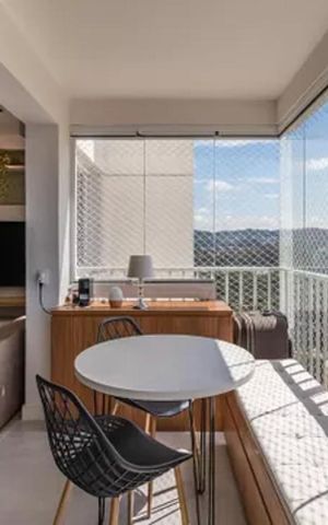 Apartamento à venda com 69m², 2 quartos e 2 vagasVaranda