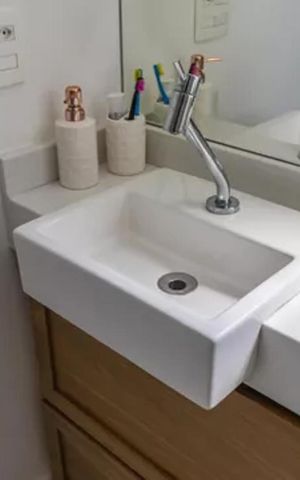 Apartamento à venda com 69m², 2 quartos e 2 vagasBanheiro