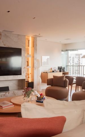 Apartamento para alugar com 160m², 2 quartos e 2 vagasSala
