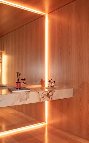 Apartamento para alugar com 160m², 2 quartos e 2 vagasHall privativo