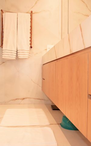 Apartamento para alugar com 160m², 2 quartos e 2 vagasBanheiro da Suíte 1