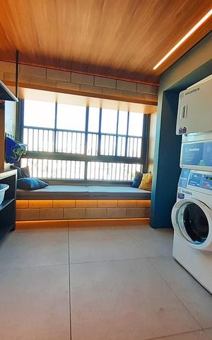 Apartamento à venda com 29m², 1 quarto e sem vaga Apartamento à venda com 29m², 1 quarto e sem vagaÁrea externa