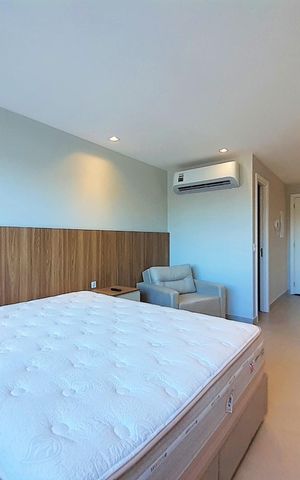 Apartamento à venda com 29m², 1 quarto e sem vaga Apartamento à venda com 29m², 1 quarto e sem vagaSala/Quarto