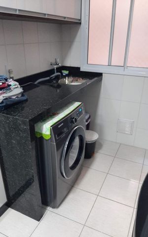 Apartamento à venda com 46m², 2 quartos e 1 vaga Apartamento à venda com 46m², 2 quartos e 1 vagaÁrea de serviço