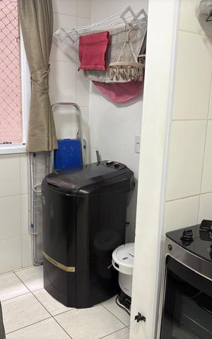 Apartamento à venda com 46m², 2 quartos e 1 vaga Apartamento à venda com 46m², 2 quartos e 1 vagaÁrea de serviço
