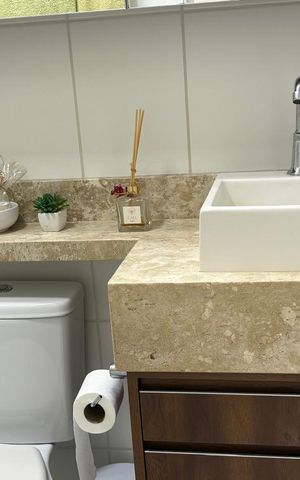 Apartamento à venda com 46m², 2 quartos e 1 vaga Apartamento à venda com 46m², 2 quartos e 1 vagaBanheiro