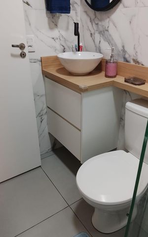 Apartamento à venda com 36m², 2 quartos e sem vaga Apartamento à venda com 36m², 2 quartos e sem vagaBanheiro
