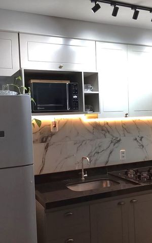 Apartamento à venda com 36m², 2 quartos e sem vaga Apartamento à venda com 36m², 2 quartos e sem vagaCozinha