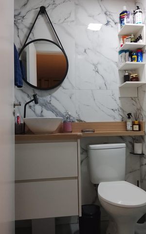 Apartamento à venda com 36m², 2 quartos e sem vaga Apartamento à venda com 36m², 2 quartos e sem vagaBanheiro