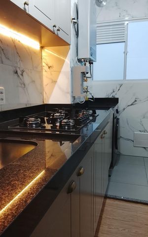 Apartamento à venda com 36m², 2 quartos e sem vaga Apartamento à venda com 36m², 2 quartos e sem vagaCozinha