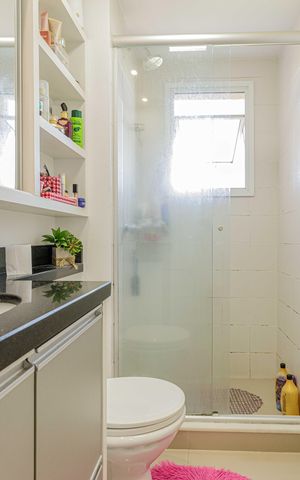Apartamento à venda com 62m², 2 quartos e 1 vagaBanheiro da Suíte 1