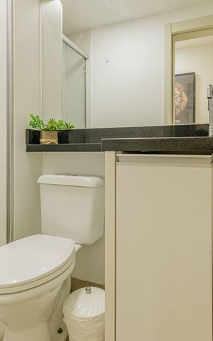 Apartamento à venda com 62m², 2 quartos e 1 vagaBanheiro Social
