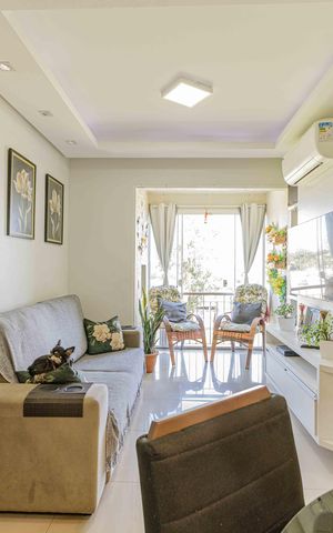 Apartamento à venda com 62m², 2 quartos e 1 vagaSala