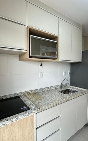 Apartamento para alugar com 46m², 1 quarto e 1 vaga Apartamento para alugar com 46m², 1 quarto e 1 vagaCozinha
