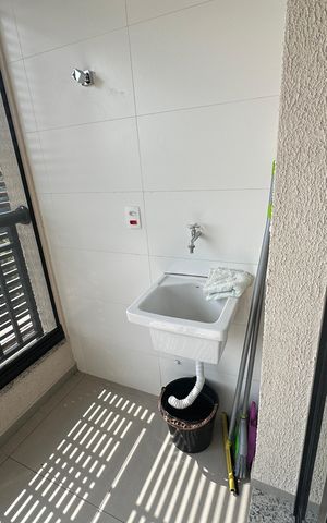 Apartamento para alugar com 46m², 1 quarto e 1 vaga Apartamento para alugar com 46m², 1 quarto e 1 vagaÁrea de Serviço
