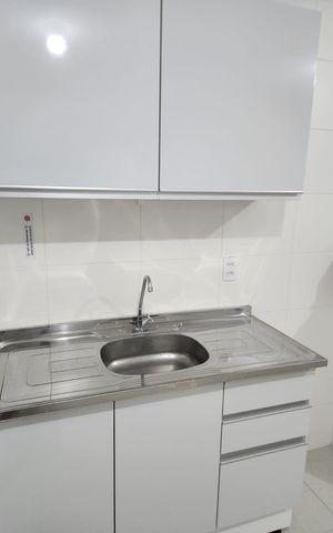 Apartamento à venda com 37m², 1 quarto e sem vaga Apartamento à venda com 37m², 1 quarto e sem vagaCozinha