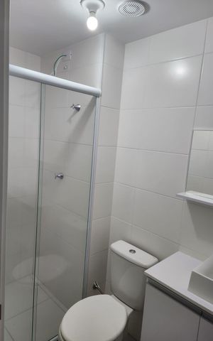 Apartamento à venda com 37m², 1 quarto e sem vaga Apartamento à venda com 37m², 1 quarto e sem vagaBanheiro