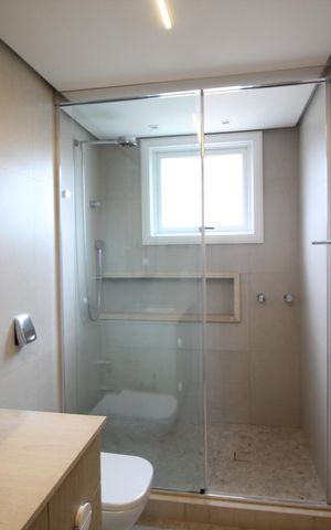 Apartamento para alugar com 145m², 3 quartos e 2 vagasBanheiro da Suíte 1