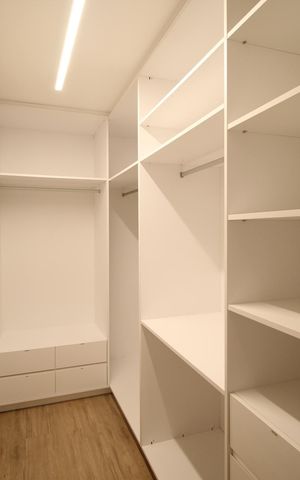 Apartamento para alugar com 145m², 3 quartos e 2 vagasCloset da suíte 1