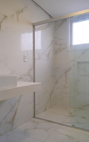 Apartamento à venda com 167m², 3 quartos e 2 vagasBanheiro da Suíte 1