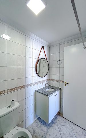 Apartamento à venda com 90m², 3 quartos e 2 vagasBanheiro da Suíte