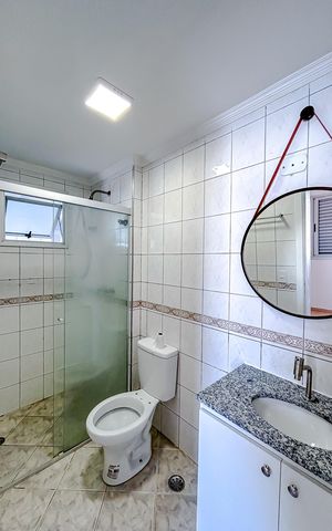 Apartamento à venda com 90m², 3 quartos e 2 vagasBanheiro da Suíte