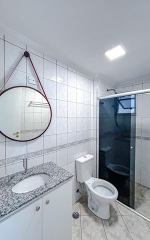 Apartamento à venda com 90m², 3 quartos e 2 vagasBanheiro