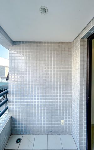Apartamento à venda com 52m², 2 quartos e 1 vagaVaranda