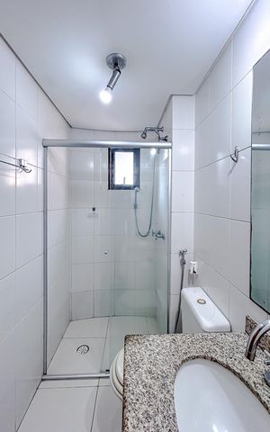 Apartamento à venda com 52m², 2 quartos e 1 vagaBanheiro
