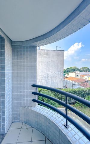 Apartamento à venda com 52m², 2 quartos e 1 vagaVaranda
