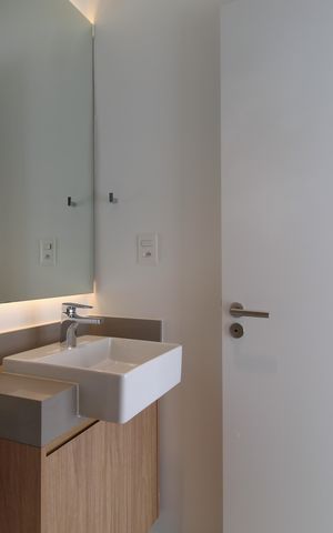 Apartamento para alugar com 91m², 2 quartos e 1 vagaBanheiro da Suíte 1