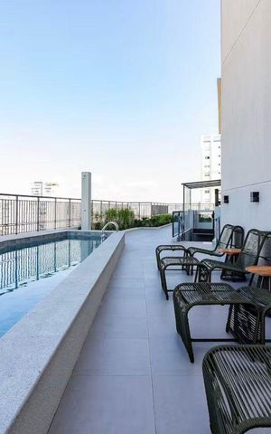 Studio à venda com 24m², 1 quarto e sem vaga Studio à venda com 24m², 1 quarto e sem vagaÁrea comum