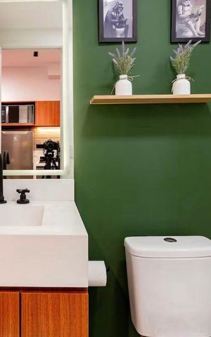 Studio à venda com 24m², 1 quarto e sem vaga Studio à venda com 24m², 1 quarto e sem vagaBanheiro