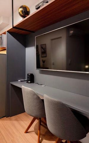 Studio à venda com 24m², 1 quarto e sem vaga Studio à venda com 24m², 1 quarto e sem vagaSala / Quarto