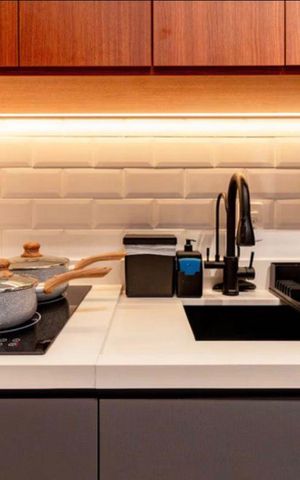 Studio à venda com 24m², 1 quarto e sem vaga Studio à venda com 24m², 1 quarto e sem vagaCozinha