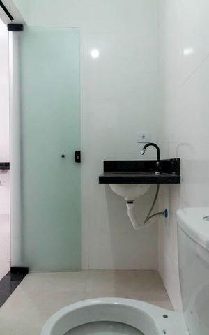 Apartamento para alugar com 44m², 2 quartos e sem vaga Apartamento para alugar com 44m², 2 quartos e sem vagaBanheiro