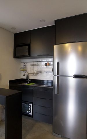 Studio à venda com 30m², 1 quarto e 1 vaga Studio à venda com 30m², 1 quarto e 1 vagaCozinha